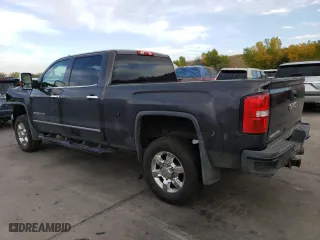 2015 GMC Sierra 2500HD Denali with VIN 1GT120E83FF603057, listed as a Copart auction lot 74940374 with 0 mi miles and Salvage Title. Bid and sale history available at carsss.com. Image 2.