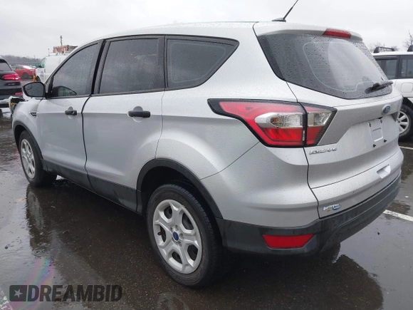 2017 Ford Escape S with VIN 1FMCU0F76HUE83497, listed as a IAAI auction lot 41868513 with 90,511 mi miles. Bid and sale history available at carsss.com. Image 3.
