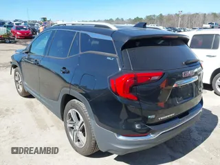 2020 GMC Terrain SLT with VIN 3GKALPEV9LL251989, listed as a IAAI auction lot 41681603 with 101,926 mi miles. Bid and sale history available at carsss.com. Image 3.
