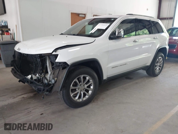 2016 Jeep Grand Cherokee Limited with VIN 1C4RJFBG2GC490483, listed as a IAAI auction lot 42596513 with 113,937 mi miles and . Bid and sale history available at DreamBid. Image 17.