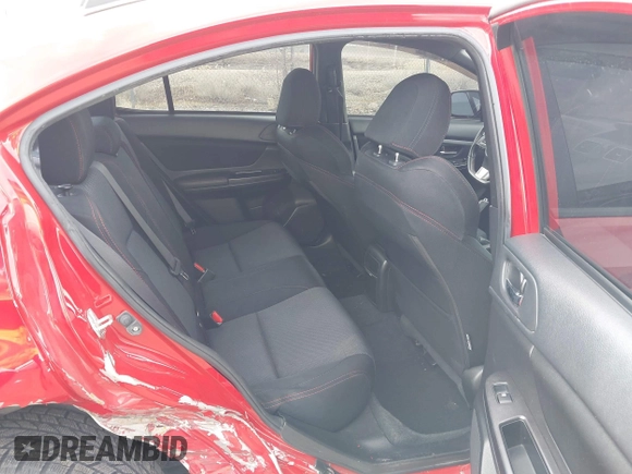 2016 Subaru WRX with VIN JF1VA1B65G9822492, listed as a IAAI auction lot 41500705 with 104,106 mi miles. Bid and sale history available at carsss.com. Image 8.