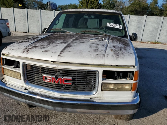1999 GMC Suburban z VIN 3GKFK16RXXG503321, wystawiony jako Copart lot #77568614 z przebiegiem Nie podano mil oraz Czysty tytuł • Clean title. Historia ofert i sprzedaży dostępna na DreamBid. Obrazek 11.