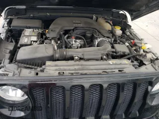 2021 Jeep Wrangler Unlimited Sport S with VIN 1C4HJXDG4MW609644, listed as a Copart auction lot 55459145 with 55,400 mi miles and Salvage title. Bid and sale history available at DreamBid. Image 12.