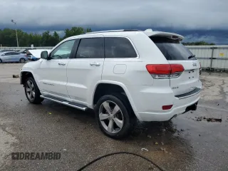 2015 Jeep Grand Cherokee Overland with VIN 1C4RJFCGXFC891616, listed as a Copart auction lot 61386065 with 90,011 mi miles and Salvage title. Bid and sale history available at DreamBid. Image 2.