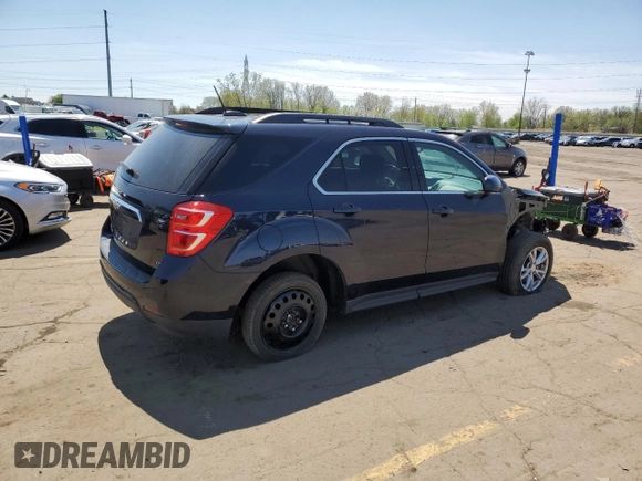 2017 Chevrolet Equinox LT with VIN 2GNFLFEK3H6292171, listed as a Copart auction lot 55240815 with 108,194 mi miles and Clean Title. Bid and sale history available at carsss.com. Image 3.