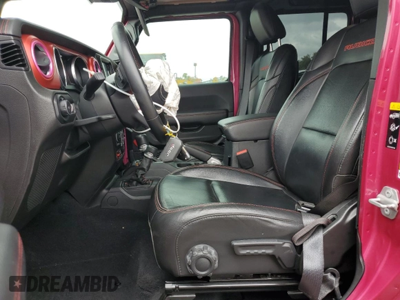 2021 Jeep Wrangler Unlimited Rubicon с VIN 1C4JJXFG2MW854005, выставлен на аукционе Copart как лот 52245075 с пробегом 41 093 миль миль и Списание • Salvage title. История ставок и продаж доступна на DreamBid. Изображение 7.