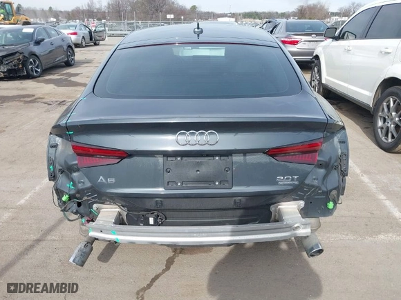 2018 Audi A5 Sportback Prestige with VIN WAUCNCF53JA021632, listed as a IAAI auction lot 41618447 with 85,713 mi miles. Bid and sale history available at carsss.com. Image 6.