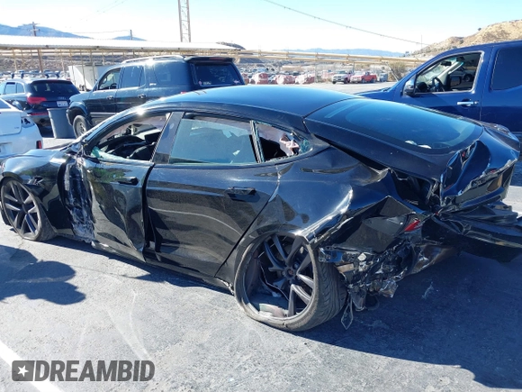 2022 Tesla Model S with VIN 5YJSA1E52NF476906, listed as a IAAI auction lot 41320074 with Not Provided miles and . Bid and sale history available at DreamBid. Image 3.