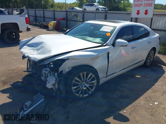 2013 Lexus LS 460 with VIN JTHBL5EF5D5124038, listed as a IAAI auction lot 40197929 with 232,697 mi miles and . Bid and sale history available at DreamBid. Image 2.