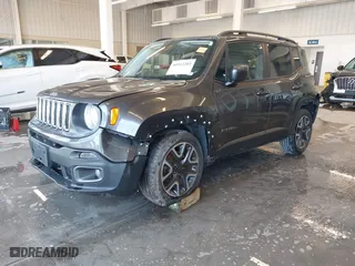 2017 Jeep Renegade Latitude with VIN ZACCJABB9HPE52615, listed as a IAAI auction lot 40913203 with 95,968 mi miles. Bid and sale history available at carsss.com. Image 20.