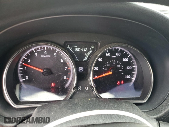 2016 Nissan Versa SV with VIN 3N1CN7APXGL887044, listed as a Copart auction lot 55904565 with 150,412 mi miles and Salvage Title. Bid and sale history available at DreamBid. Image 9.