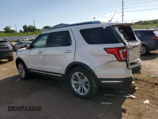 2019 Ford Explorer Limited with VIN 1FM5K8F89KGB48844, listed as a Copart auction lot 61423955 with 161,762 mi miles and Salvage title. Bid and sale history available at DreamBid. Image 2.