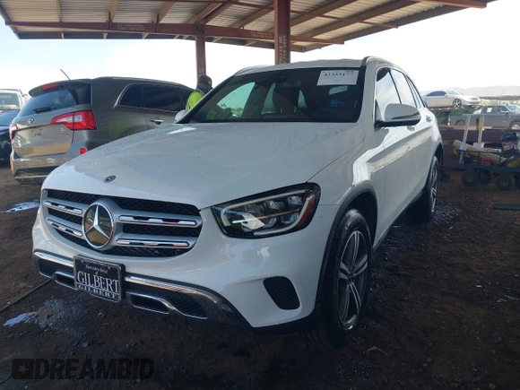 2020 Mercedes-Benz GLC 300 with VIN WDC0G8DBXLF736610, listed as a IAAI auction lot 42353177 with 45,652 mi miles and . Bid and sale history available at DreamBid. Image 18.