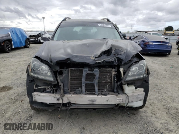 2008 Mercedes-Benz GL-Class 4.6L with VIN 4JGBF71E48A308364, listed as a Copart auction lot 50924955 with 166,454 mi miles and Salvage Title. Bid and sale history available at carsss.com. Image 5.