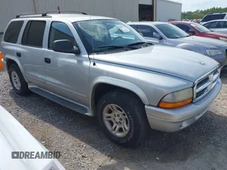 2002 Dodge Durango z VIN 1B4HR58ZX2F202365, wystawiony jako IAAI lot #42386912 z przebiegiem Nie podano mil oraz . Historia ofert i sprzedaży dostępna na DreamBid. Obrazek 1.