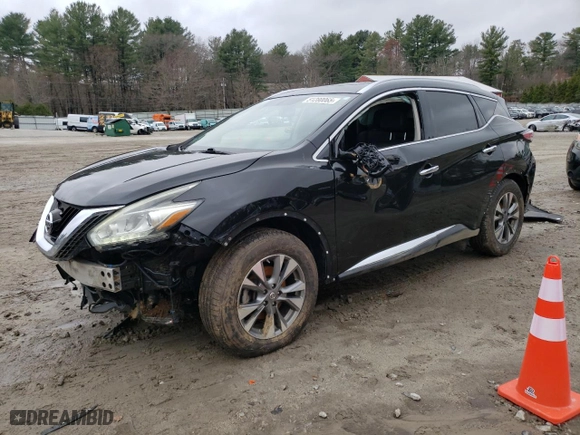 2015 Nissan Murano Platinum with VIN 5N1AZ2MH2FN284597, listed as a Copart auction lot 51280065 with 71,718 mi miles and Clean Title. Bid and sale history available at carsss.com. Image 1.