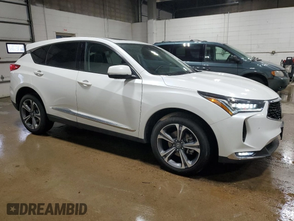 2022 Acura RDX w/Advance Package with VIN 5J8TC2H79NL007022, listed as a Copart auction lot 47365055 with 28,921 mi miles and Salvage Title. Bid and sale history available at carsss.com. Image 4.