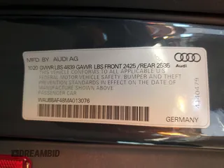 2021 Audi A4 Premium Plus z VIN WAUBBAF48MA013076, wystawiony jako Copart lot #43836515 z przebiegiem 49 615 mil mil oraz Szkoda całkowita • Salvage title. Historia ofert i sprzedaży dostępna na DreamBid. Obrazek 12.