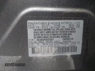 2019 Nissan Sentra SV with VIN 3N1AB7APXKY295347, listed as a IAAI auction lot 42223976 with 78,962 mi miles and . Bid and sale history available at carsss.com. Image 9.