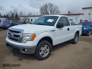 2014 Ford F-150 XL with VIN 1FTMF1CF9EKF40464, listed as a IAAI auction lot 41985678 with 194,224 mi miles. Bid and sale history available at carsss.com. Image 2.