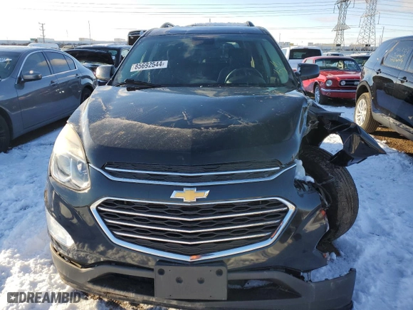 2016 Chevrolet Equinox LT with VIN 2GNALCEK1G6125508, listed as a Copart auction lot 85692544 with 114,396 mi miles and Salvage Title. Bid and sale history available at carsss.com. Image 5.
