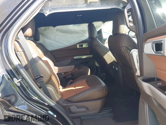 2023 Ford Explorer King Ranch with VIN 1FM5K7LC6PGB49590, listed as a IAAI auction lot 41470927 with 10,628 mi miles. Bid and sale history available at carsss.com. Image 8.
