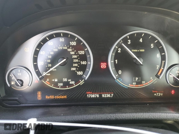 2015 BMW X3 xDrive28i with VIN 5UXWX9C53F0D50282, listed as a Copart auction lot 54792515 with 170,876 mi miles and Clean Title. Bid and sale history available at DreamBid. Image 9.