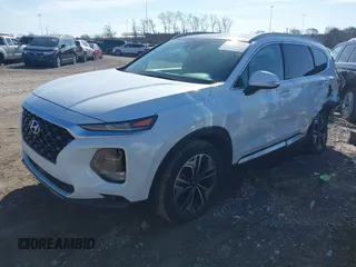 2019 Hyundai Santa Fe Limited with VIN 5NMS53AD4KH006013, listed as a IAAI auction lot 41411439 with 54,007 mi miles. Bid and sale history available at carsss.com. Image 18.