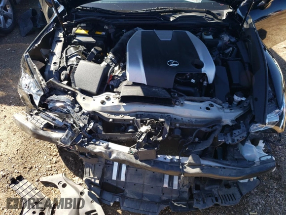 2017 Lexus RC 350 with VIN JTHHE5BC4H5017809, listed as a Copart auction lot 72443054 with 57,928 mi miles and Salvage title. Bid and sale history available at DreamBid. Image 11.