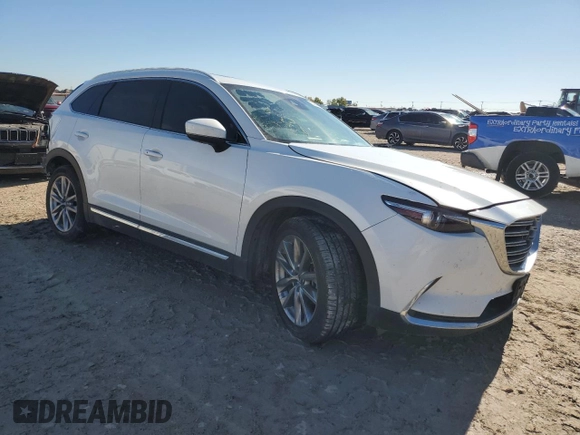 2019 Mazda CX-9 Grand Touring with VIN JM3TCADY0K0326045, listed as a Copart auction lot 83838054 with 125,308 mi miles and Salvage Title. Bid and sale history available at carsss.com. Image 4.