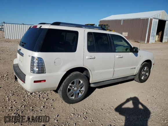 2010 Mercury Mountaineer Premier z VIN 4M2EN4JE7AUJ03901, wystawiony jako Copart lot #72951564 z przebiegiem 172 335 mil mil oraz Czysty tytuł • Clean title. Historia ofert i sprzedaży dostępna na DreamBid. Obrazek 3.