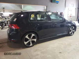 2017 Volkswagen Golf GTI S with VIN 3VW4T7AU7HM066201, listed as a Copart auction lot 44282864 with 52,248 mi miles. Bid and sale history available at carsss.com. Image 3.