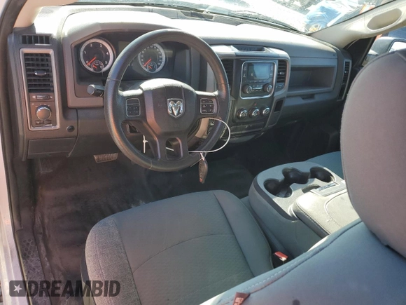 2015 Ram 1500 Tradesman with VIN 3C6JR7DM6FG554932, listed as a Copart auction lot 52973365 with 125,468 mi miles and Salvage title. Bid and sale history available at DreamBid. Image 8.