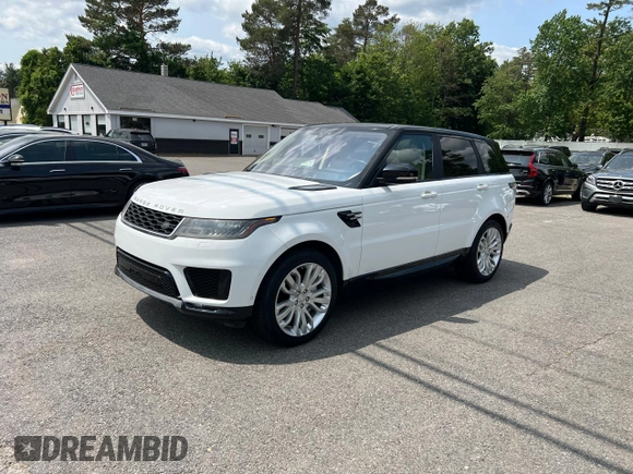 2019 Land Rover Range Rover Sport HSE with VIN SALWR2RV1KA827795, listed as a Copart auction lot 59613175 with 70,148 mi miles and Clean title. Bid and sale history available at DreamBid. Image 2.