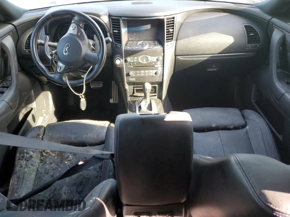 2016 Infiniti QX70 with VIN JN8CS1MU2GM670893, listed as a Copart auction lot 74888974 with Not Provided miles and Non Repairable. Bid and sale history available at DreamBid. Image 8.