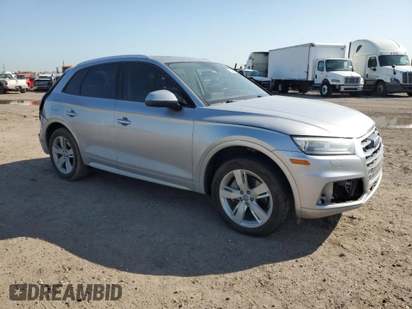 2018 Audi Q5 Premium with VIN WA1ANAFY9J2015010, listed as a Copart auction lot 52415665 with 103,420 mi miles and Salvage Title. Bid and sale history available at carsss.com. Image 4.