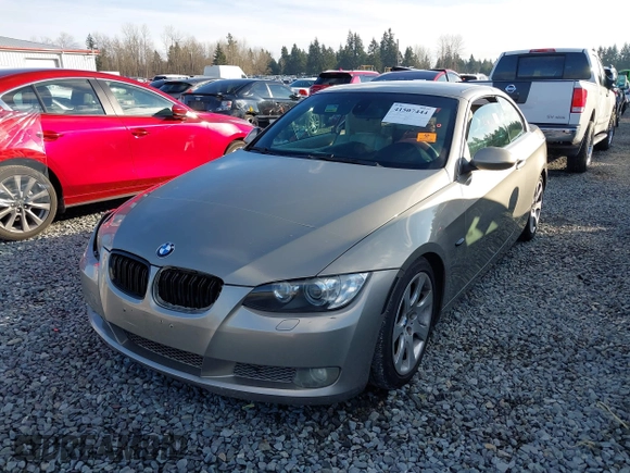 2007 BMW 3 Series 335i with VIN WBAWL73587PX46048, listed as a IAAI auction lot 41507444 with 1 mi miles. Bid and sale history available at carsss.com. Image 16.