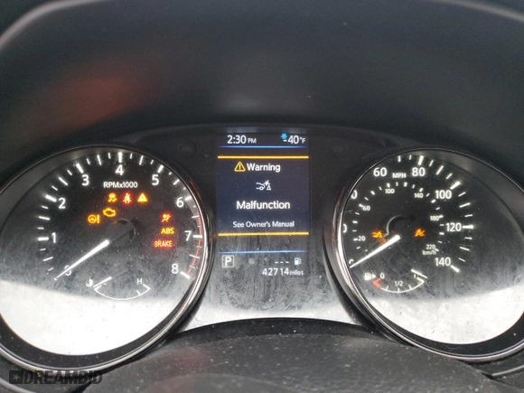 2021 Nissan Rogue Sport SV with VIN JN1BJ1BW7MW430112, listed as a Copart auction lot 49638695 with 42,714 mi miles and Salvage Title. Bid and sale history available at carsss.com. Image 9.