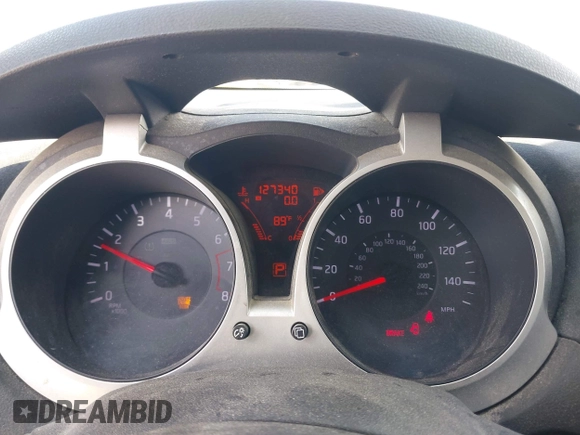 2014 Nissan Juke S with VIN JN8AF5MR5ET351215, listed as a IAAI auction lot 42208852 with 127,340 mi miles. Bid and sale history available at carsss.com. Image 7.