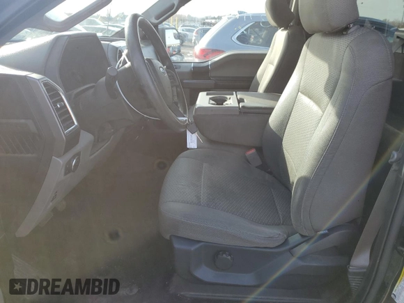 2015 Ford F-150 XL with VIN 1FTMF1C87FFB71471, listed as a Copart auction lot 42787685 with 124,782 mi miles and Salvage title. Bid and sale history available at DreamBid. Image 7.