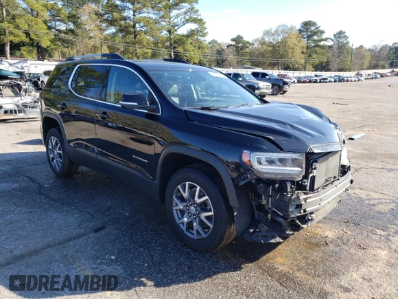 2023 GMC Acadia SLT with VIN 1GKKNMLS9PZ206975, listed as a Copart auction lot 88037685 with 12,465 mi miles and Salvage Title. Bid and sale history available at DreamBid. Image 4.