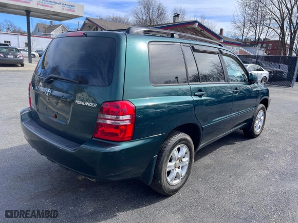 2003 Toyota Highlander with VIN JTEHF21A430153422, listed as a Copart auction lot 52075855 with 157,571 mi miles and Clean Title. Bid and sale history available at carsss.com. Image 4.