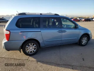 2009 Kia Sedona EX with VIN KNDMB233196275030, listed as a Copart auction lot 71997154 with 96,777 mi miles and Salvage Title. Bid and sale history available at carsss.com. Image 3.