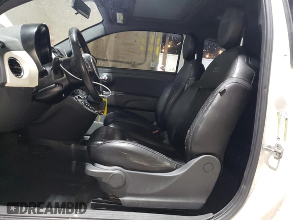 2013 FIAT 500 Sport with VIN 3C3CFFBR1DT554123, listed as a Copart auction lot 54749385 with 137,875 mi miles and Clean Title. Bid and sale history available at carsss.com. Image 7.
