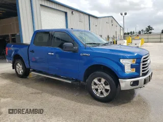 2017 Ford F-150 XL with VIN 1FTEW1EF9HKD13278, listed as a Copart auction lot 52256305 with 258,871 mi miles and Clean Title. Bid and sale history available at DreamBid. Image 4.