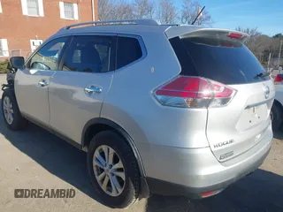2014 Nissan Rogue S with VIN 5N1AT2MV9EC757137, listed as a IAAI auction lot 41826847 with 170,793 mi miles. Bid and sale history available at carsss.com. Image 3.