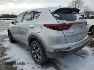 2020 Kia Sportage LX with VIN KNDPM3AC8L7757284, listed as a Copart auction lot 84895354 with 109,122 mi miles and Salvage Title. Bid and sale history available at DreamBid. Image 2.