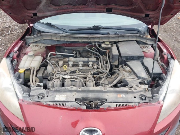 2010 Mazda Mazda3 i Touring with VIN JM1BL1SG1A1154017, listed as a IAAI auction lot 41801202 with 203,936 mi miles. Bid and sale history available at carsss.com. Image 10.