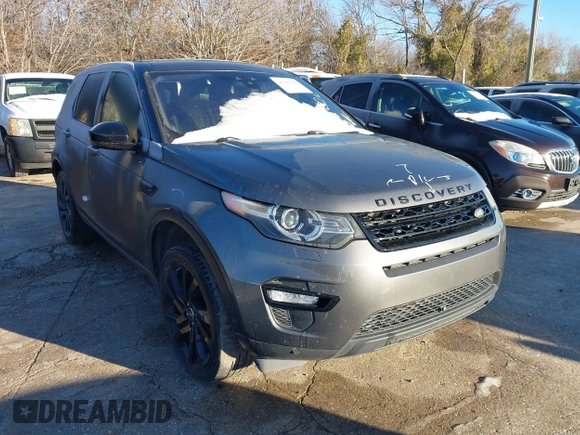 2016 Land Rover Discovery Sport HSE LUX with VIN SALCT2BG0GH615369, listed as a IAAI auction lot 41289016 with 120,097 mi miles. Bid and sale history available at carsss.com. Image 1.