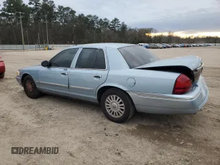 2008 Mercury Grand Marquis LS with VIN 2MEFM75V28X627449, listed as a Copart auction lot 89324365 with 154,709 mi miles and Salvage Title. Bid and sale history available at DreamBid. Image 2.